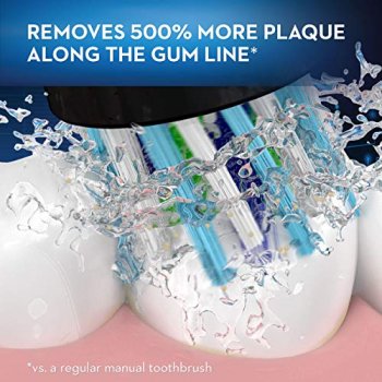 Oral-B 6000 removing Plaque from teeth